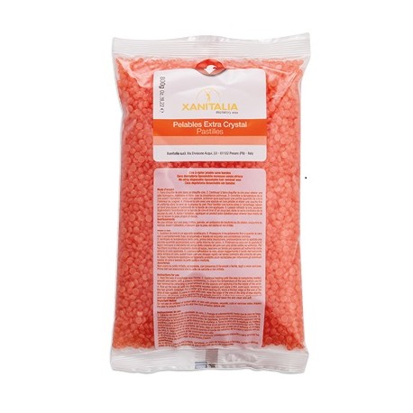 Cire pelable extra crystal orange sachet de 800 g