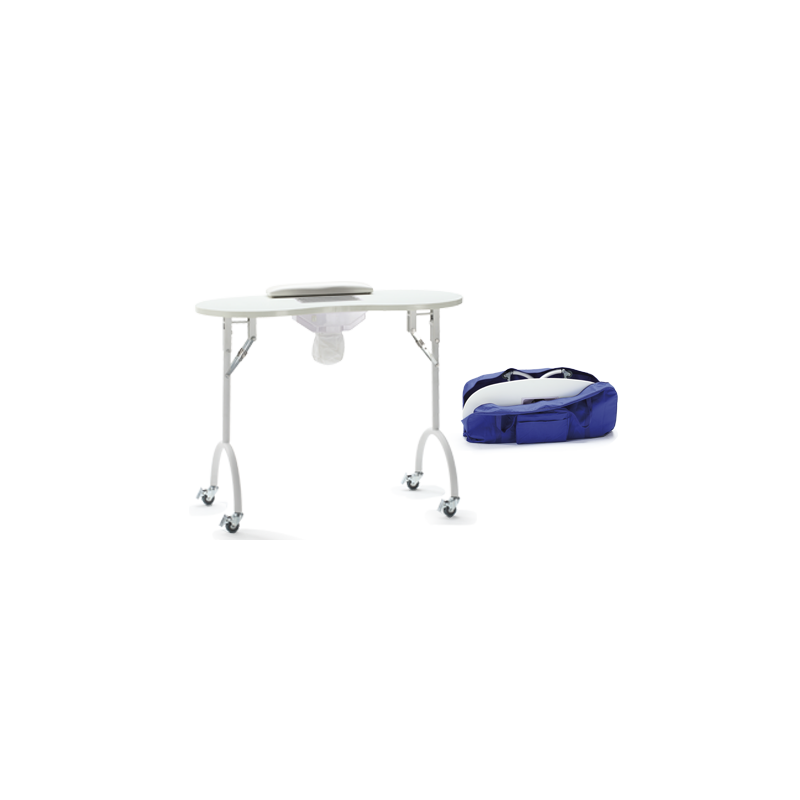 Table manucure pliante avec aspirateur SWAN - Pliant - Table manucure -  Mobilier Esthétique - Gouiran Beauté Mobilier