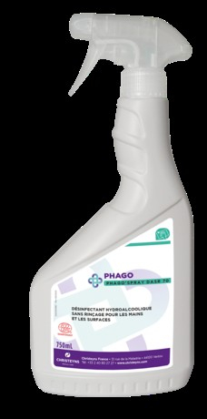 DESINFECTANT SANS RINCAGE PHAGO ECOCERT 750ML