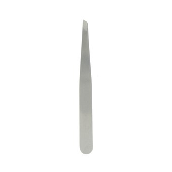 PINCE A EPILER BIAIS CHROMEE