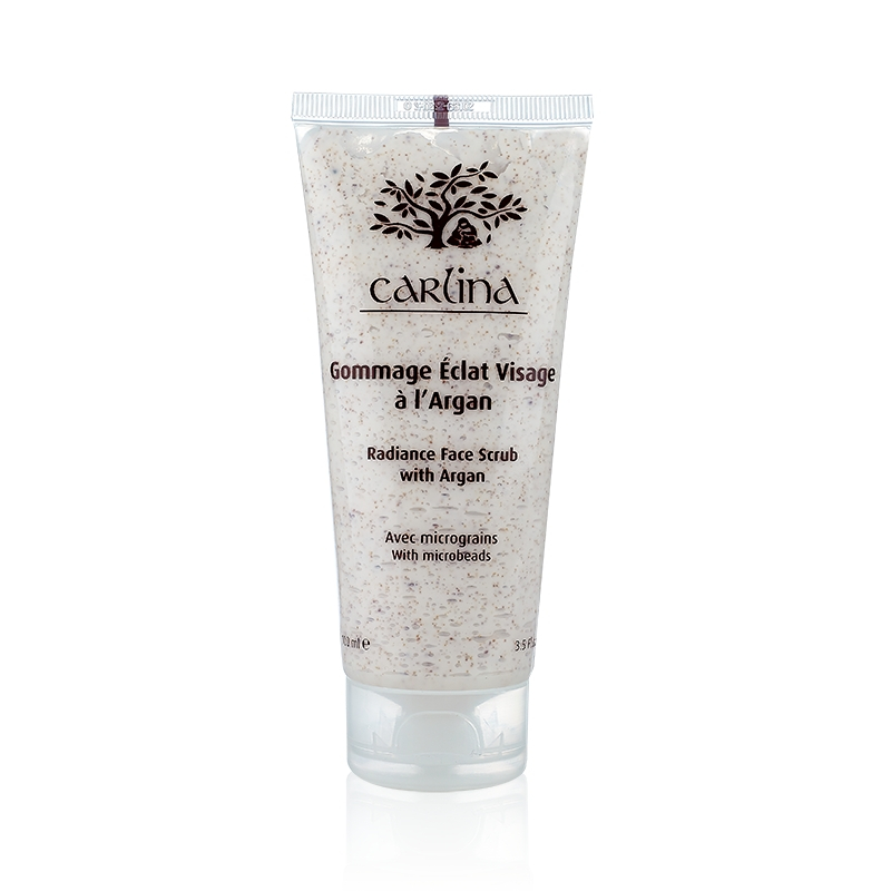 GOMMAGE ECLAT VISAGE à l'argan (avec grains) tube 100 ml