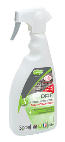 NETTOYANT DESINFECTANT SANS RINCAGE DRF ECOCERT 750ML
